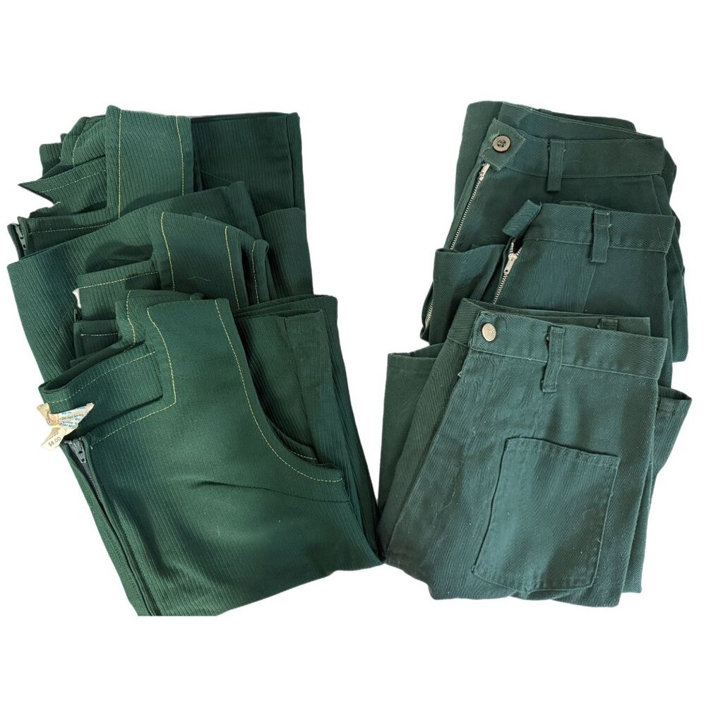 Girl Scout 10 Piece Lot Vintage Clothing Shorts Pants Skirts Tops